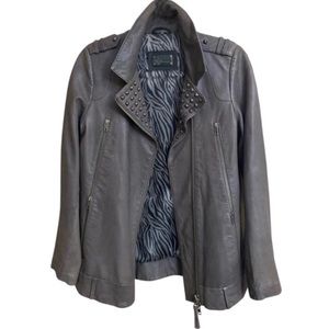 Mackage studded leather jackat